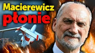 Macierewicz płonie Kapłan sekty smoleńskiej odpowie za niszczenie i ukrywanie dowodów katastrofy [upl. by Ocko]