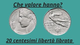 i 20 centesimi libertà libratanumismatica italia [upl. by Casper]