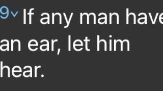 Revelation 1319 let them hear 👀👂🏿👂 Aa617 [upl. by Amak]