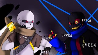 InkSans vs ErrorSans Animation 2 [upl. by Atcele435]