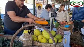 Mercato della terra della Penisola Sorrentina Slow Food 100°ed Piano di Sorrento 10112024 [upl. by Akenahc]