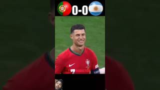 Ronaldo Heartbreaking  Portugal vs Argentina semi final world cup imaginary football ronaldo [upl. by Alacim]