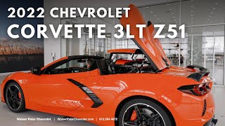 2022 Chevrolet Corvette 3LT Z51  Z51 Package Details and Model Walkaround [upl. by Macilroy]