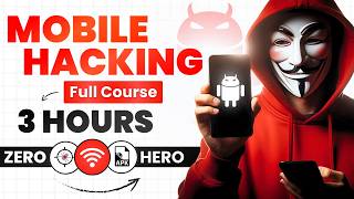 Phone Hacking Full Course  3 HOURS  How to Hacker Hack Any Phone Watch Before It’s Deleted [upl. by Itra257]