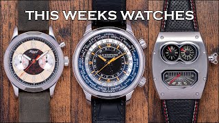 This Weeks Watches  Chopard GMT Habring2 Azimuth Mr Roboto Louis Erard Tudor amp More EP140 [upl. by Wadsworth160]