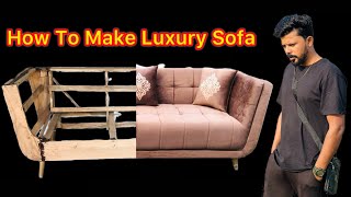 How To Make Luxury Sofa MrAdnanArt❤️ [upl. by Ahsenrat]