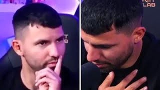 Sergio Aguero suffers heart arrhythmia during a LIVE Twitch stream😧 [upl. by Ansev]