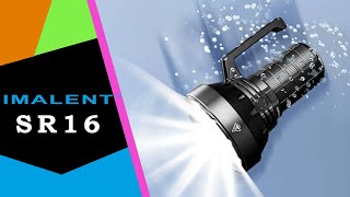 IMALENT SR16 😱 Mega mocarz wśród latarek 55000 lumenów  Recenzja 4K [upl. by Clancy]