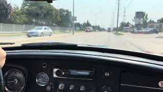 Acceleration Cruise  1967 MG MGB GT 4Speed Manual Restored  Collector Car Canada Lot 216 [upl. by Allemahs]