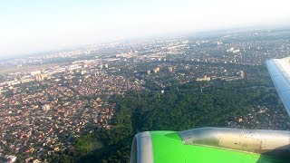 S7 Airlines morning flight from RostovonDon ROV to Moscow DME on Airbus A319 [upl. by Cressy]