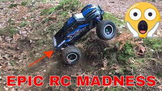 EPIC RC MADNESS  Traxxas XMaxx amp Slash 4x4 [upl. by Aicat144]