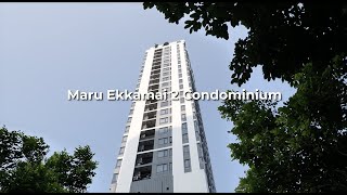 Maru Ekkamai 2 Condominium Home Tour THAI Version [upl. by Teteak964]