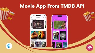 Flutter Movie App Using TMDB API  Flutter Movie App API [upl. by Watt]