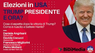 Cosa succede adesso con Donald Trump presidente [upl. by Ballou]