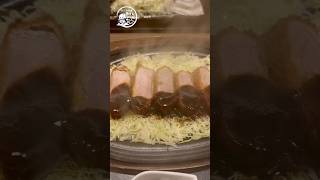 【矢場とん】羽田空港で鉄板ひれとんかつを食べてきた🍖 shorts gourmet 肉 [upl. by Demmahum]