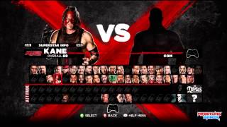 WWE 13  All Unlocked Superstars and Divas [upl. by Hanson164]