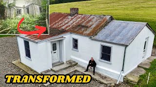 Old Irish Derelict Cottage Restoration  From SAD amp DARK To HAPPY amp BRIGHT [upl. by Roots839]