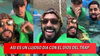 ASI ES UN LUJOSO DIA CON EL DIOS DEL TRAP  ANUEL AA 😱 [upl. by Zohar]