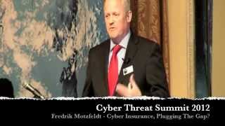 Fredrik Motzfeldt  Cyber Insurance  Marsh  Cyber Threat Summit 2012 [upl. by Lauer]