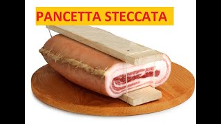 COME FARE UNA PANCETTA STECCATA [upl. by Yauqram172]