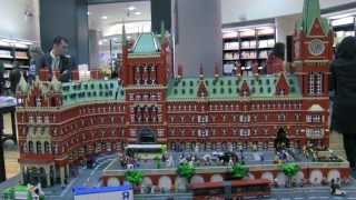 LEGO St Pancras at Waterstones Piccadilly [upl. by Aliahkim]