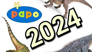 2024 Papo Prehistoric reveals [upl. by Binni8]