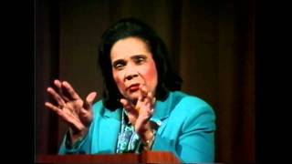 Ms Coretta Scott King at Stanford on November 6th 1986 [upl. by Falito]