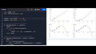 Lagrange interpolation method  Lagrange Polynomial method [upl. by Jangro443]