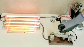 AC versus DC load breaking comparison with a knife switch [upl. by Ailuj]