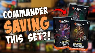 Commander Decks are Carrying this Magic the Gathering Release [upl. by Nekcarb]