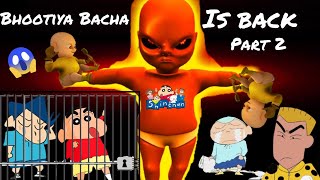 Shinchan Plays Bhootiya Bacha  Baby In Yellow Horror Game Part 2 Escape  GREEN GAMING TYRO GAMING [upl. by Ablem]