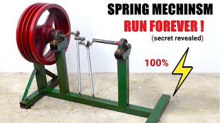 Free Energy Generator from Dual Spring Mechanism  Mr Electron [upl. by Lorrie679]