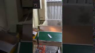 Glass door patch fitting machine for cover [upl. by Wiltz]