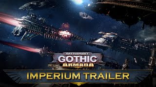 Battlefleet Gothic Armada  Imperium Trailer [upl. by Ariet]