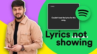 Spotify Lyrics Not Working Here’s How to Solve It [upl. by Anaerdna]