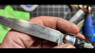 Hammer Brand USA Canadian Girl Guide Knife  Well that was a Surprise knifecommunity [upl. by Esaele198]