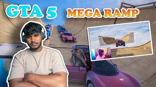 Grand Theft Auto V  New mega ramp 🔥⚡️ KRUSHNAGAMERX  gamingsetup gta5 trending [upl. by Naimerej]