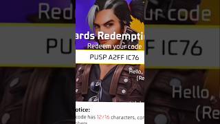 Pushpa Redemption Code Loot 😲😀🤩😁😱 All Rewards 🎉shorts freefire freefireshorts gaming [upl. by Kent]