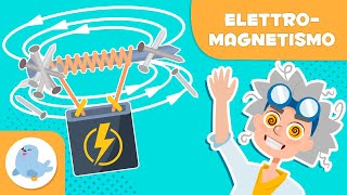 ELETTROMAGNETISMO per bambini ⚡🧲 Cosè un elettromagnete 🔌 Scienza per bambini [upl. by Ibor]