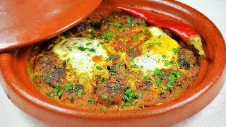 Tajine cu chiftele  Tajine kefta  JamilaCuisine [upl. by Anaoy353]