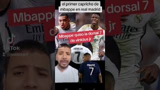 mbappe quiere la dorsal 7 de vinicius jr realmadrid mbappe viniciusjr kylianmbappe futbol [upl. by Denton]