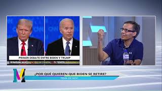 ¿Qué pasó en el debate entre Joe Biden y Donald Trump  Matices 040724 [upl. by Ferretti261]