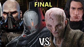 Darth Malgus and Jadus vs Snoke and Kylo Ren  FINAL Ai Tag Team Tournament [upl. by Belinda]