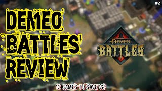 New VR Games 2023 I Demeo Battles Review I [upl. by Amity568]