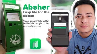 ABSHER APP  PAANO EDOWNLOAD MAG REGISTER AT EACTIVATE  MANDATORY DIN ITO MGA KABAYAN [upl. by Nnylhsa920]