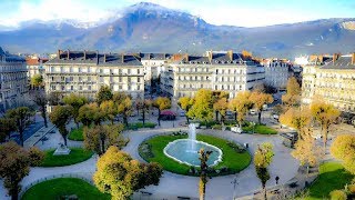 A Walk Around Place Victor Hugo Grenoble France [upl. by Garv]