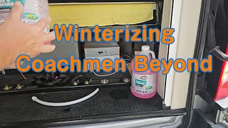 Winterizing a Coachmen Beyond [upl. by Nosreme]