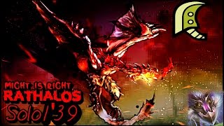 ┌MHXMHGEN┘ Village 6★  Might is Right  Rathalos Only  139 Greatsword [upl. by Herzog]