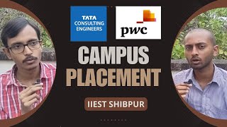 TCE Campus Placement CIVIL Engineering Tips to get Placed in IIEST Shibpur PWC Internship  Ayan [upl. by Botnick860]