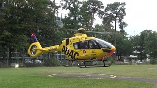 RTH Christoph 25 ADAC Luftrettung Siegen startet an Uniklinik Bonn [upl. by Nahshon734]